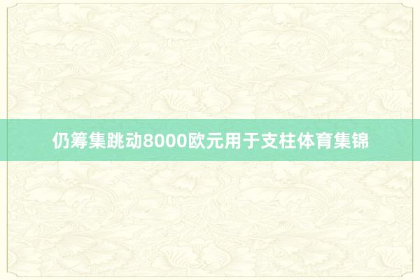 仍筹集跳动8000欧元用于支柱体育集锦
