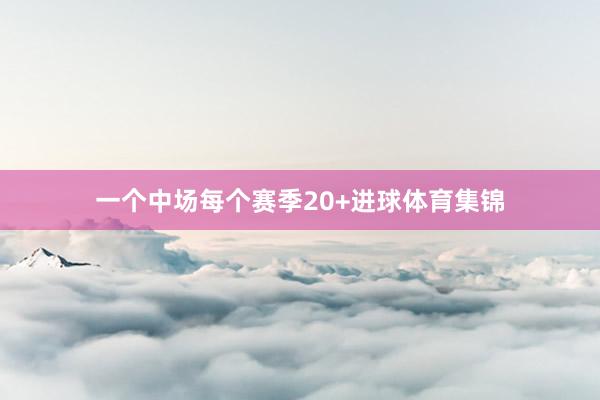 一个中场每个赛季20+进球体育集锦