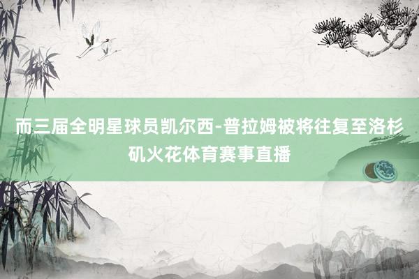 而三届全明星球员凯尔西-普拉姆被将往复至洛杉矶火花体育赛事直播