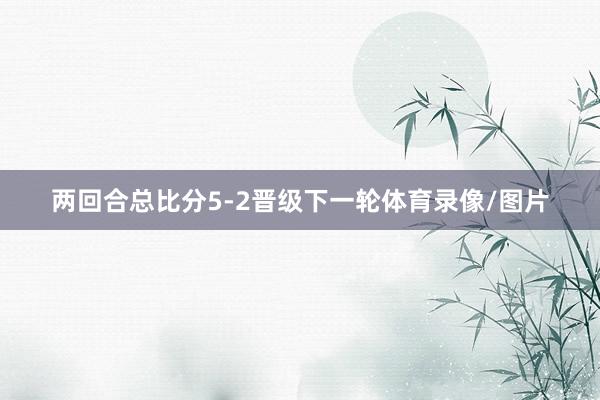 两回合总比分5-2晋级下一轮体育录像/图片