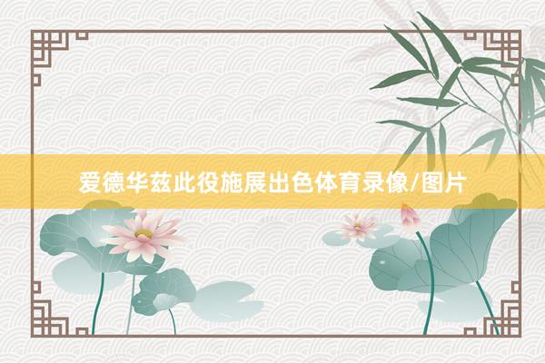 爱德华兹此役施展出色体育录像/图片