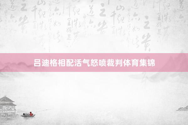吕迪格相配活气怒喷裁判体育集锦