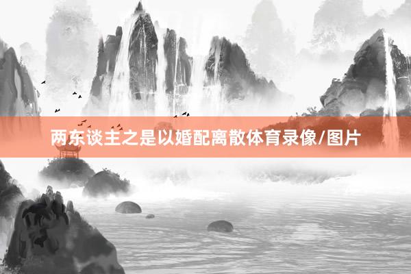 两东谈主之是以婚配离散体育录像/图片