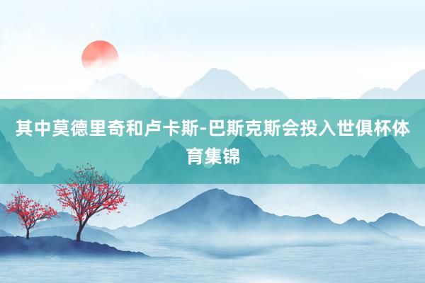 其中莫德里奇和卢卡斯-巴斯克斯会投入世俱杯体育集锦