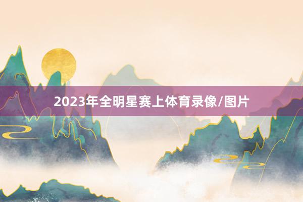 2023年全明星赛上体育录像/图片