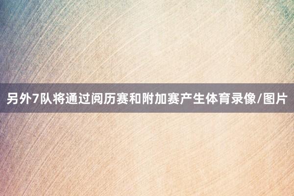 另外7队将通过阅历赛和附加赛产生体育录像/图片