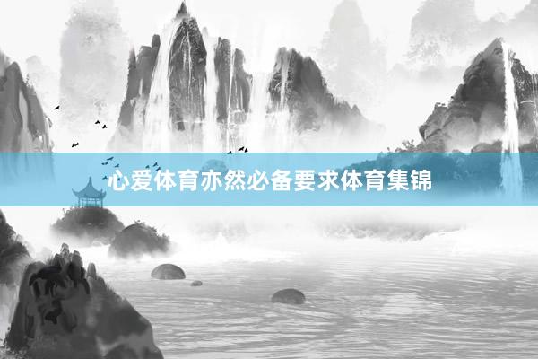 心爱体育亦然必备要求体育集锦