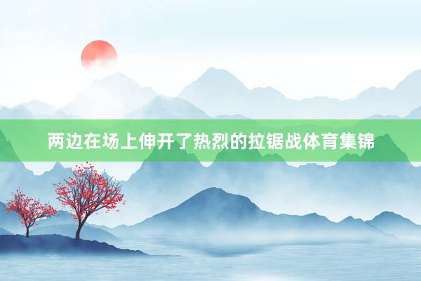 两边在场上伸开了热烈的拉锯战体育集锦