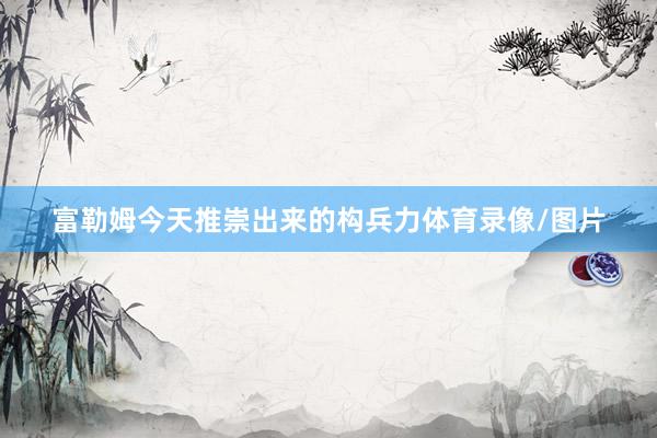 富勒姆今天推崇出来的构兵力体育录像/图片