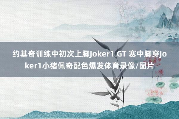 约基奇训练中初次上脚Joker1 GT 赛中脚穿Joker1小猪佩奇配色爆发体育录像/图片