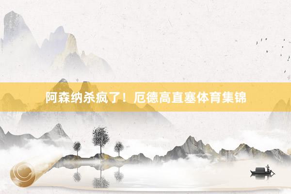 阿森纳杀疯了!厄德高直塞体育集锦