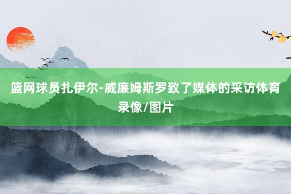 篮网球员扎伊尔-威廉姆斯罗致了媒体的采访体育录像/图片